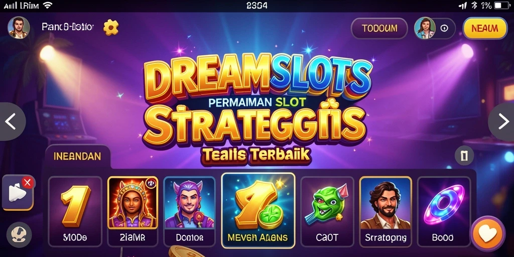 Tampilan menarik dari gameplay DREAMSLOTS yang menakjubkan.