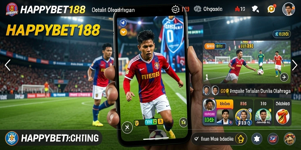 Tangkapan layar utama <strong>HAPPYBET188</strong> menunjukkan aksi seru di dunia olahraga.
