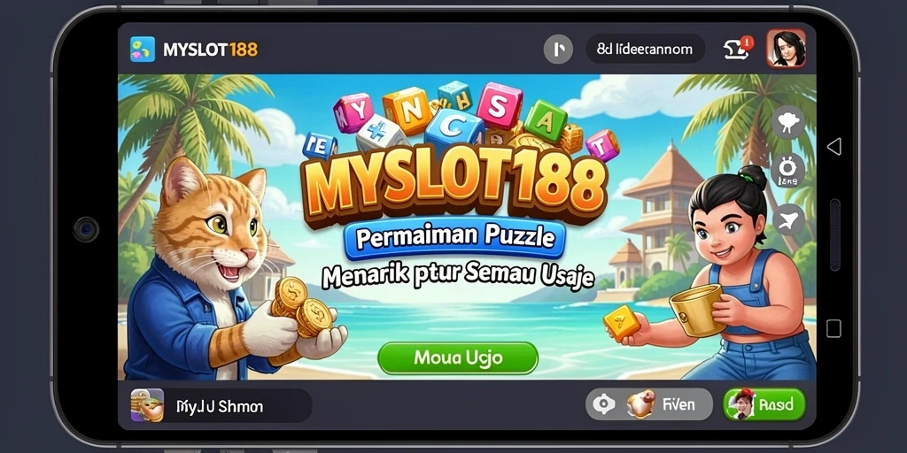 Screenshot MYSLOT188 menunjukkan gameplay Puzzle yang seru.
