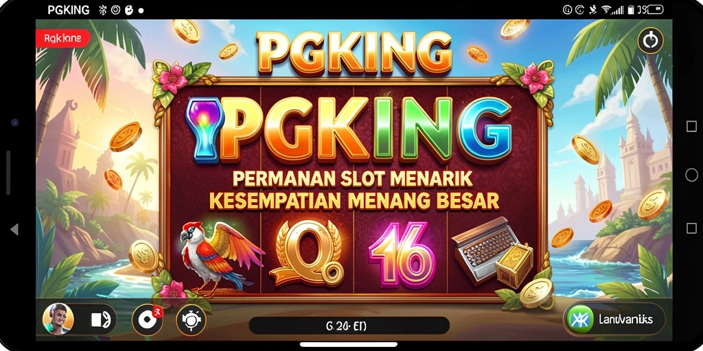 Tampilan gameplay slot yang menakjubkan dan menarik di PGKING.
