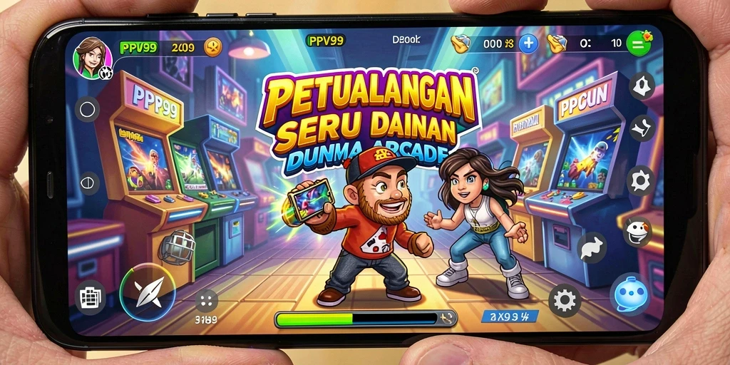 Tampilan gameplay seru di PPV99 dengan level menantang.