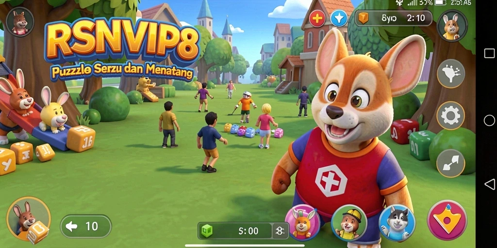 Tampilan gameplay seru dari RSNVIP8 yang penuh tantangan.