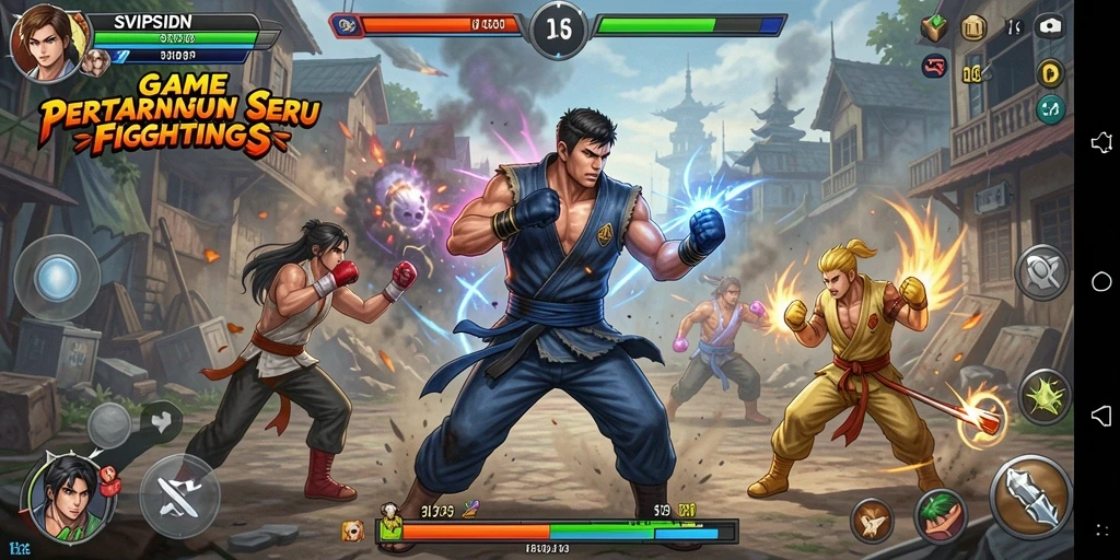Tampilan seru dari gameplay SVIPSIDN yang mendebarkan.