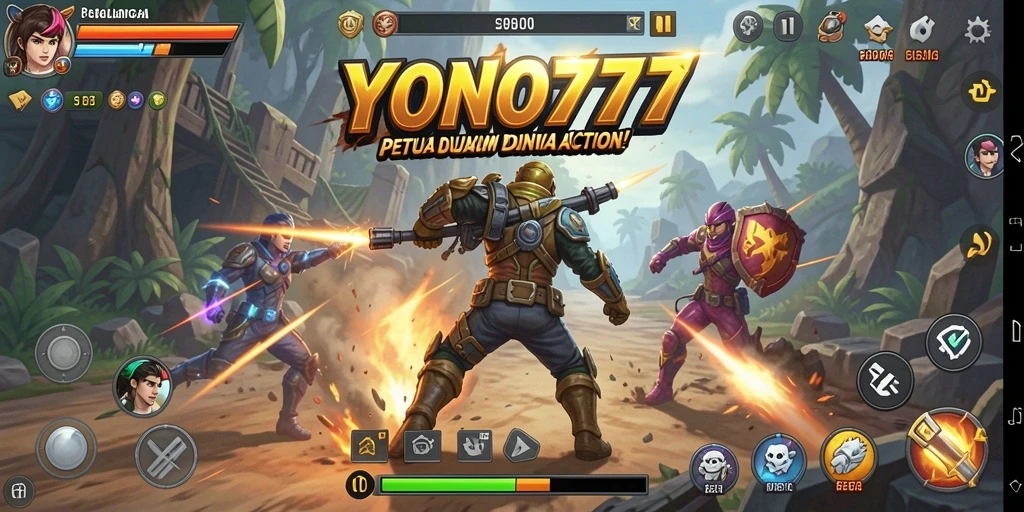 Gambaran mendebarkan dari gameplay YONO777 dalam aksi.